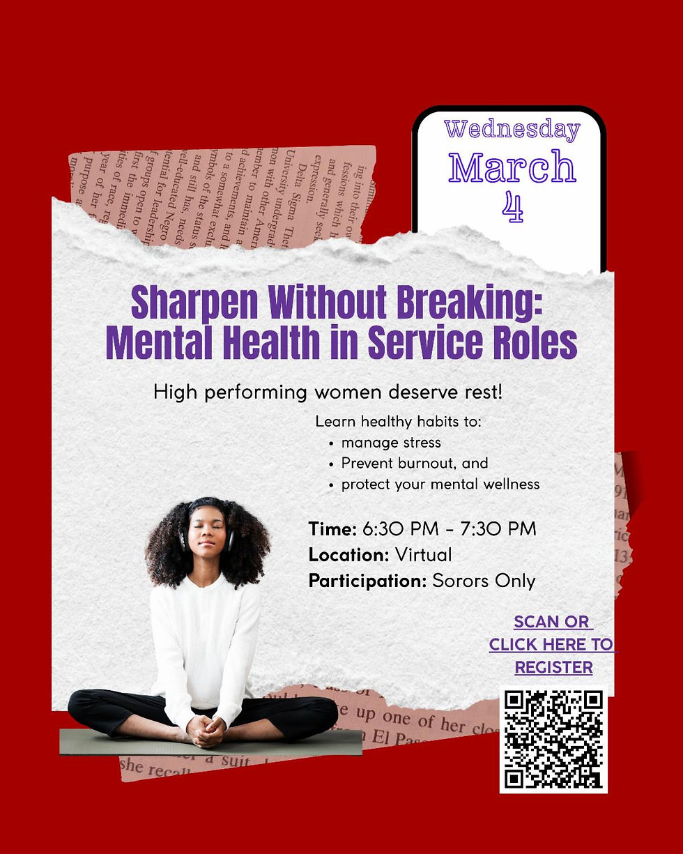 Sharpen Without Breaking (SORORS ONLY)
