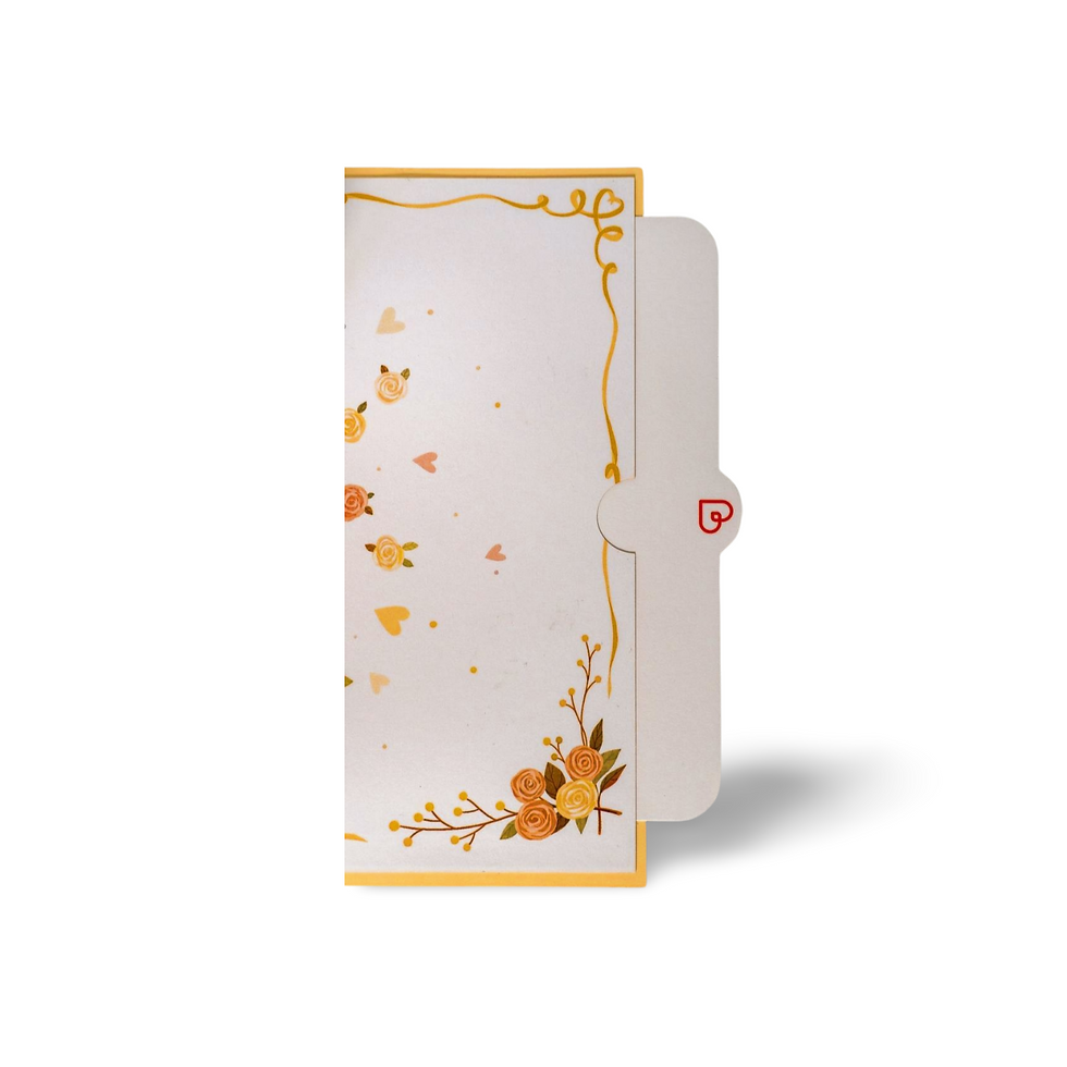 Miniaturbild: Pop-up-Karte 50, Goldhochzeit