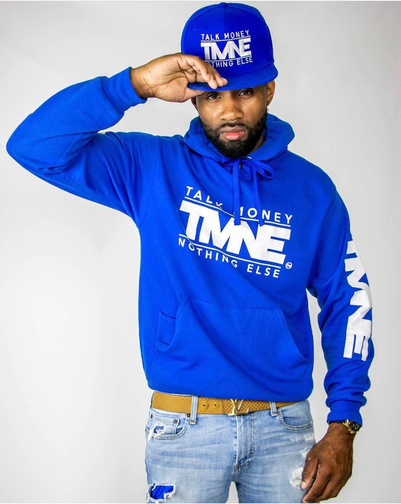 TMNE Money Blue Hoodie
