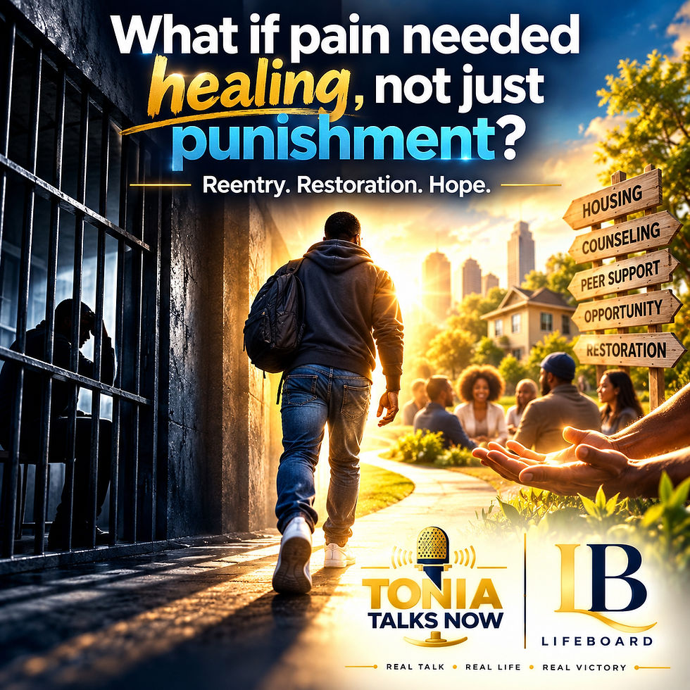 What Does Reentry Look Like When Pain Was Sent to Jail Instead of Given a Place to Heal?