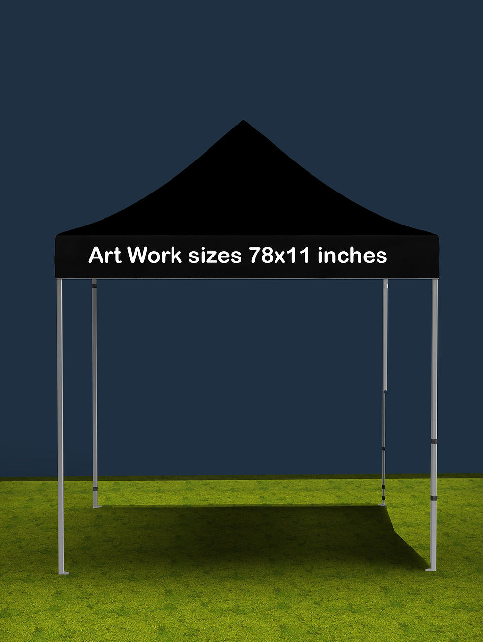Thumbnail: Custom 2x2 Meters Gazebo Tent with Top Print Only