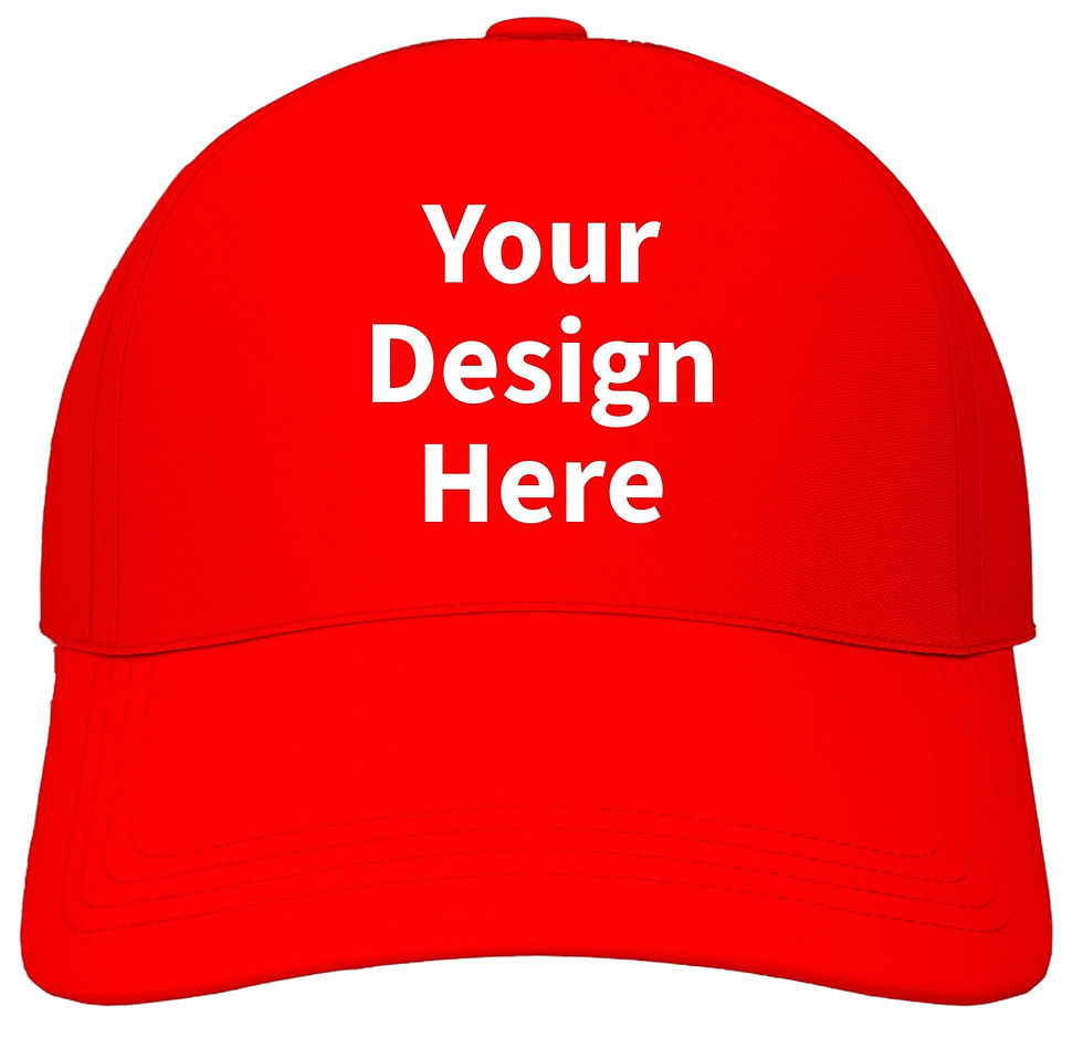 Thumbnail: Custom Mixed Cotton Caps with Your Design Online(pack of 10)