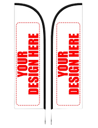 custom Feather flags online