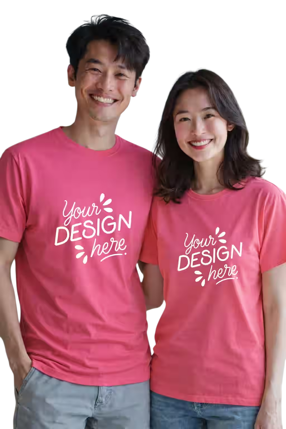 custom couple t-shirt