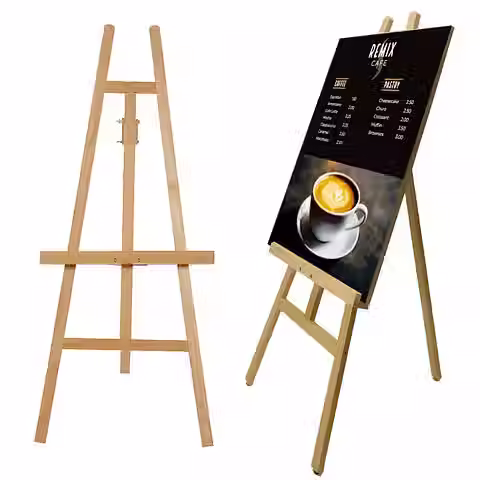 Wooden Easel Stand online.avif