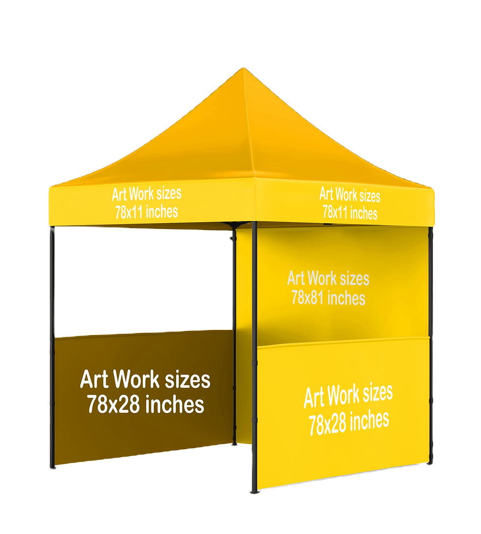 custom 2x2 meter canopy tent