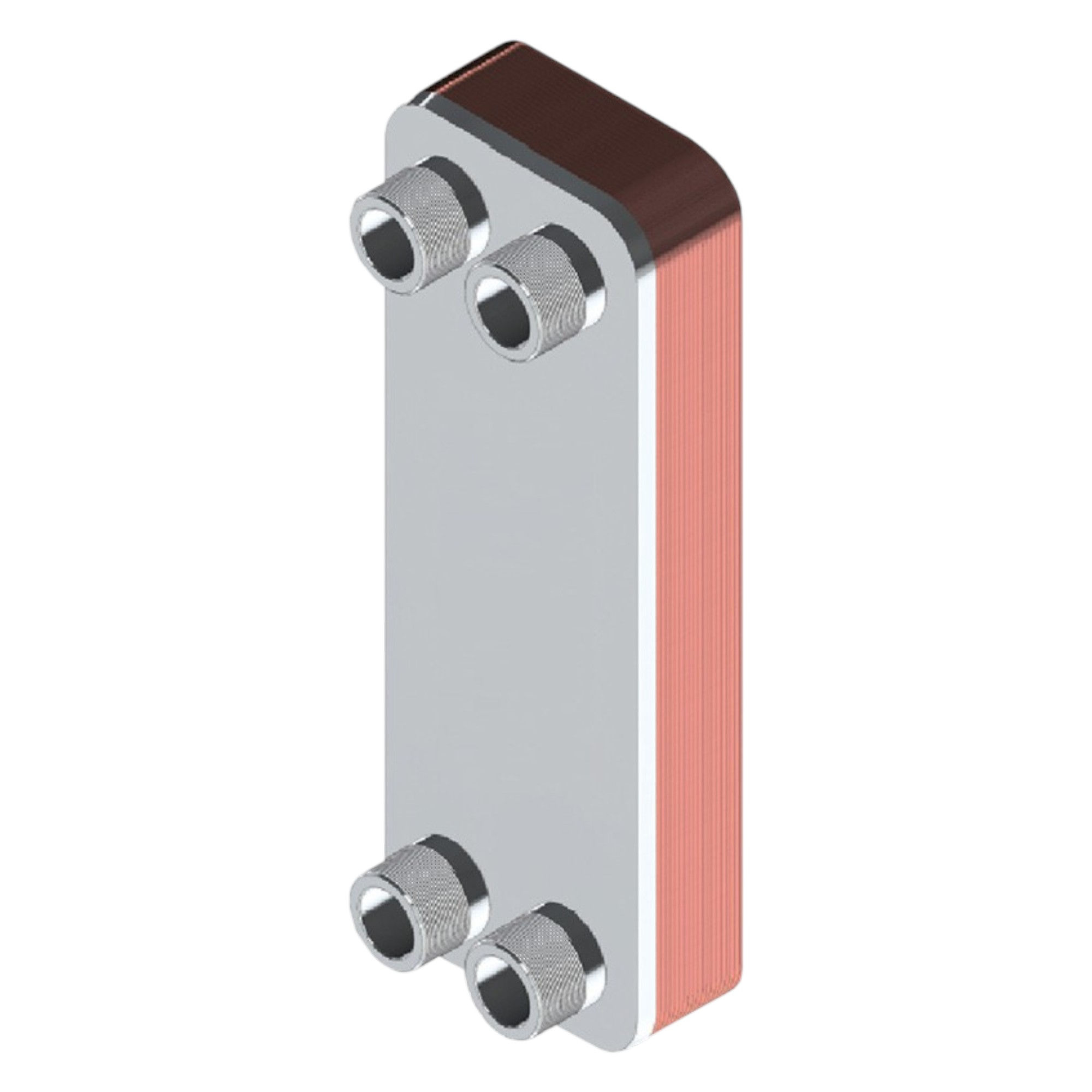 BRAZEDVAREM KB Brazed Plate Heat Exchanger 1" High-Flow