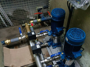 Constant Pressure Pressure-systeem geïnstalleerd in residentiële fabriek in Maia, Portugal