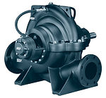SEP GDS axially split case pump with double suction, industrial alternative to Grundfos LS, Wilo SCP, and KSB Omega series fo