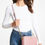 Thumbnail: Jet Set Large Saffiano Leather Crossbody Bag   32F7SGNM8L