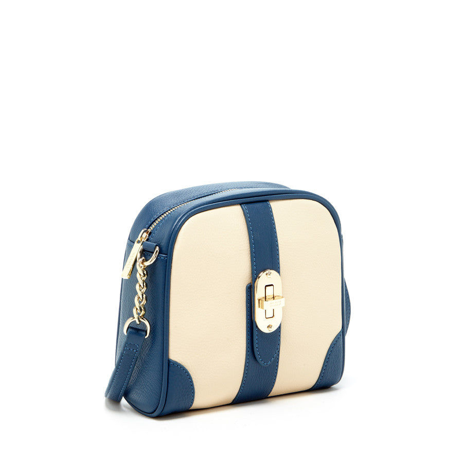 Thumbnail: Small Crossbody Bag Off White Blue