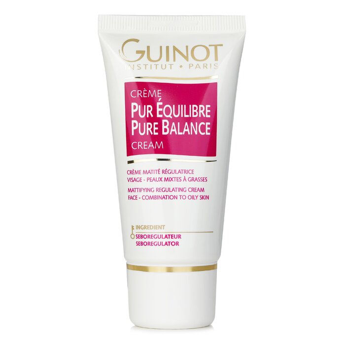GUINOT - Pure Balance Cream - Daily Oil Control (For Combination or Oily Skin)
