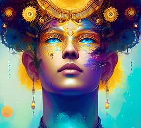 homme éveillé / éveil de la conscience / connexion à soi