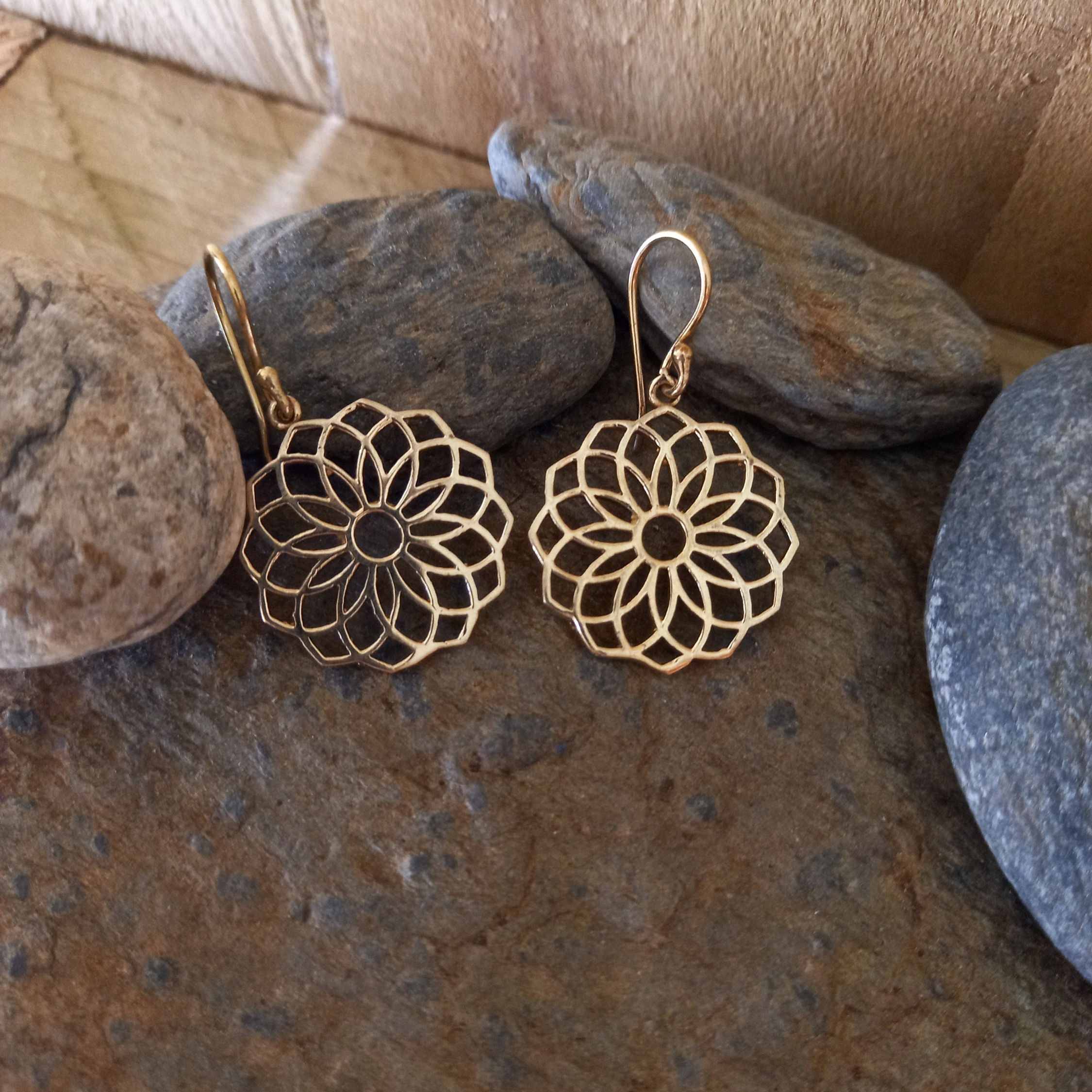 boucles d'oreilles graine de vie