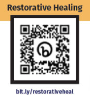 QR code for restorative healing app