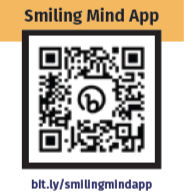 QR Code for smiling mind app