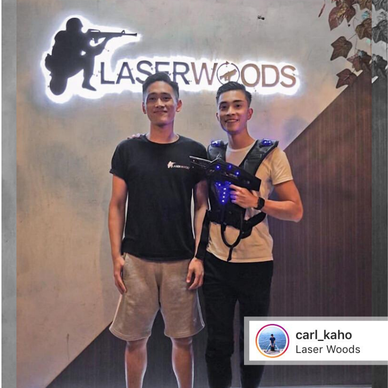 @carl_kaho 黎Laser Woods