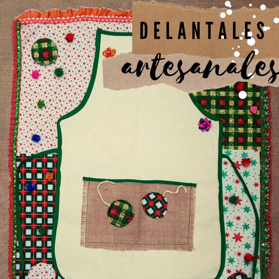 BONO NAVIDEÑO - DELANTAL ARTESANAL