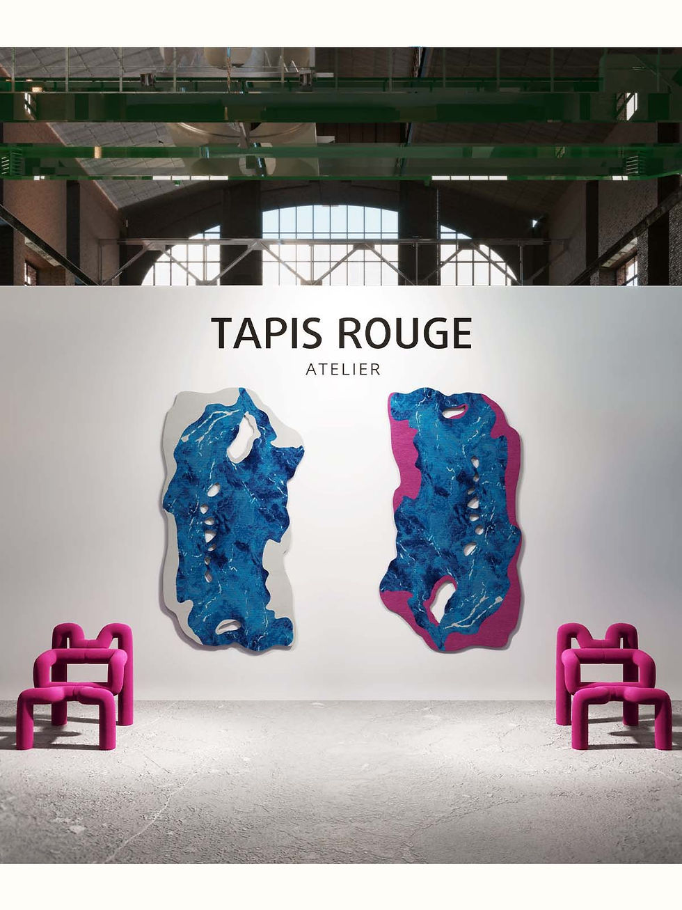 Miniature : MAGNETIC SOIL - TAPIS ROUGE - Tapis