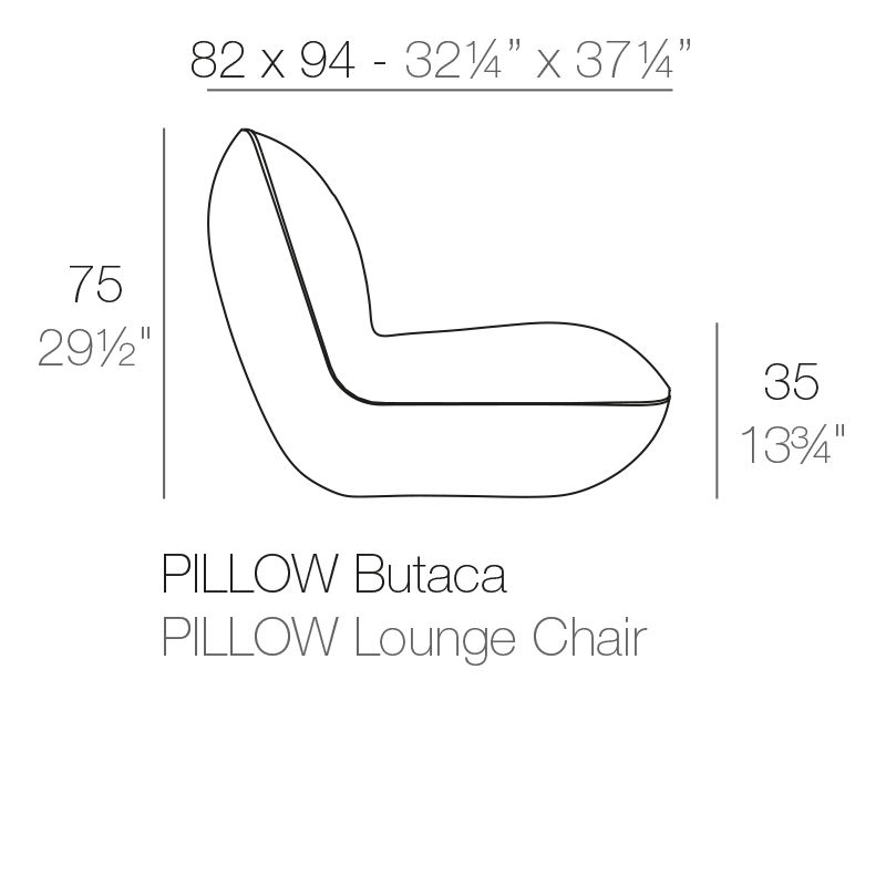 Miniature : PILLOW - VONDOM - Fauteuils de jardin