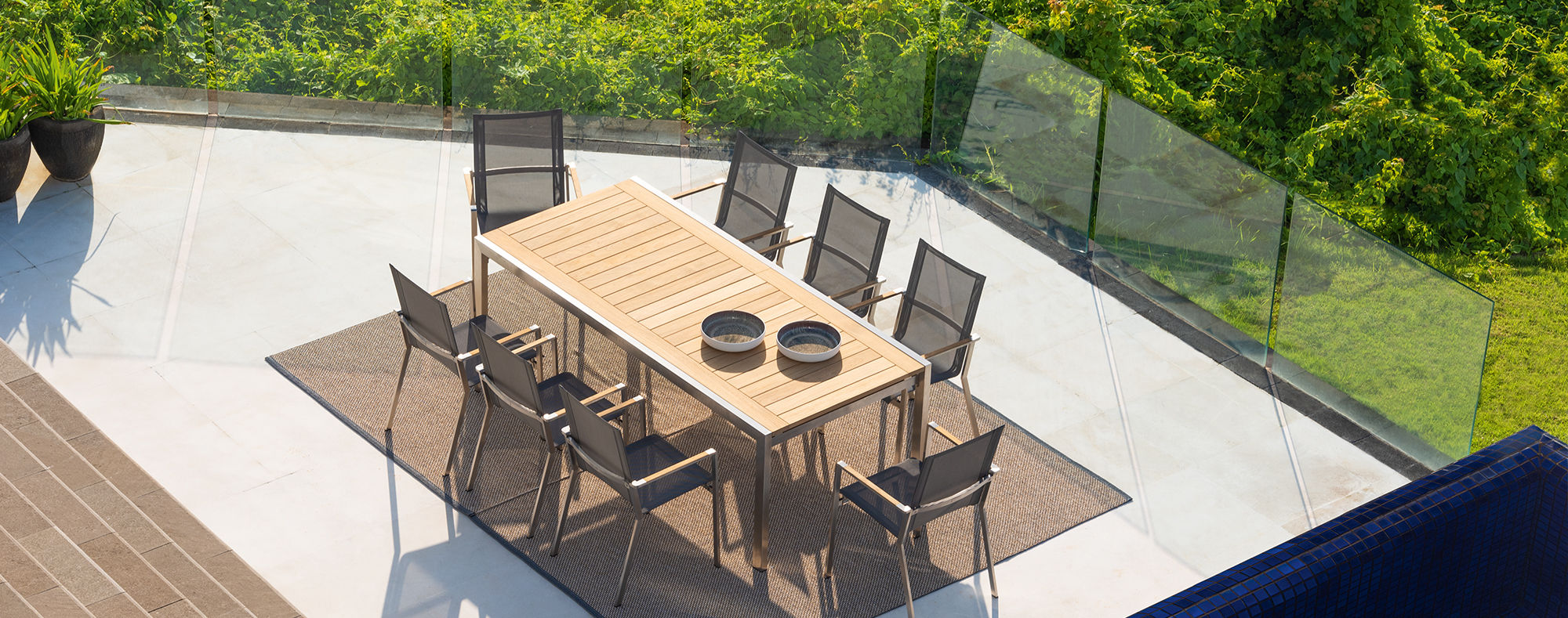 CLAREMONT - INDIAN OCEAN - Tables de jardin