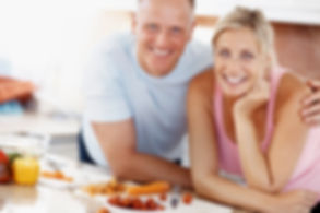 Healthy, happy couple