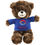 Thumbnail: AT9L8:  T-Shirt Bears in Honey, Fuzzy Stock Teddies in T-Shirts