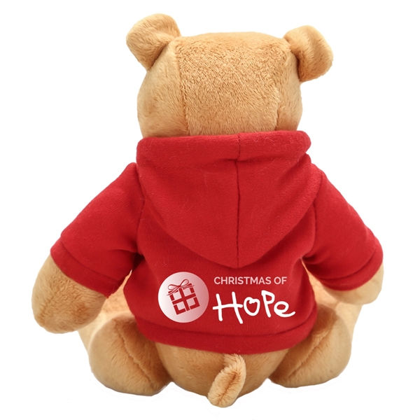 Thumbnail: AH8S3: Hoodie Bears in Brown, Strong Stock Teddies in Sweatshirts