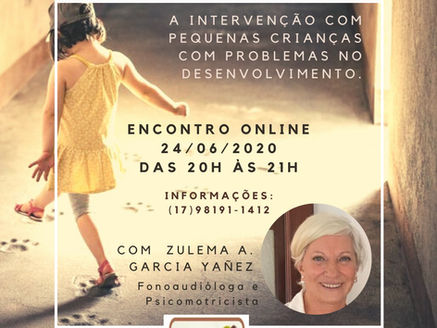 Zulema Garcia Yañez na fundação da REDE-BEBÊ– Rio Preto