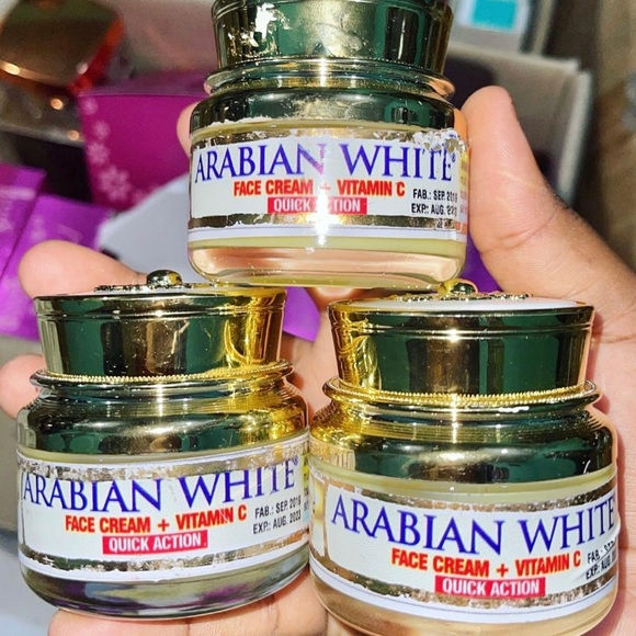 Arabian White FACE CREAM with Vitamin C. Quick Action Big Jar X 1