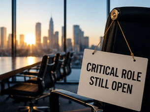Companies Invest Millions in Resilience… But Leave Critical Roles Open for Months