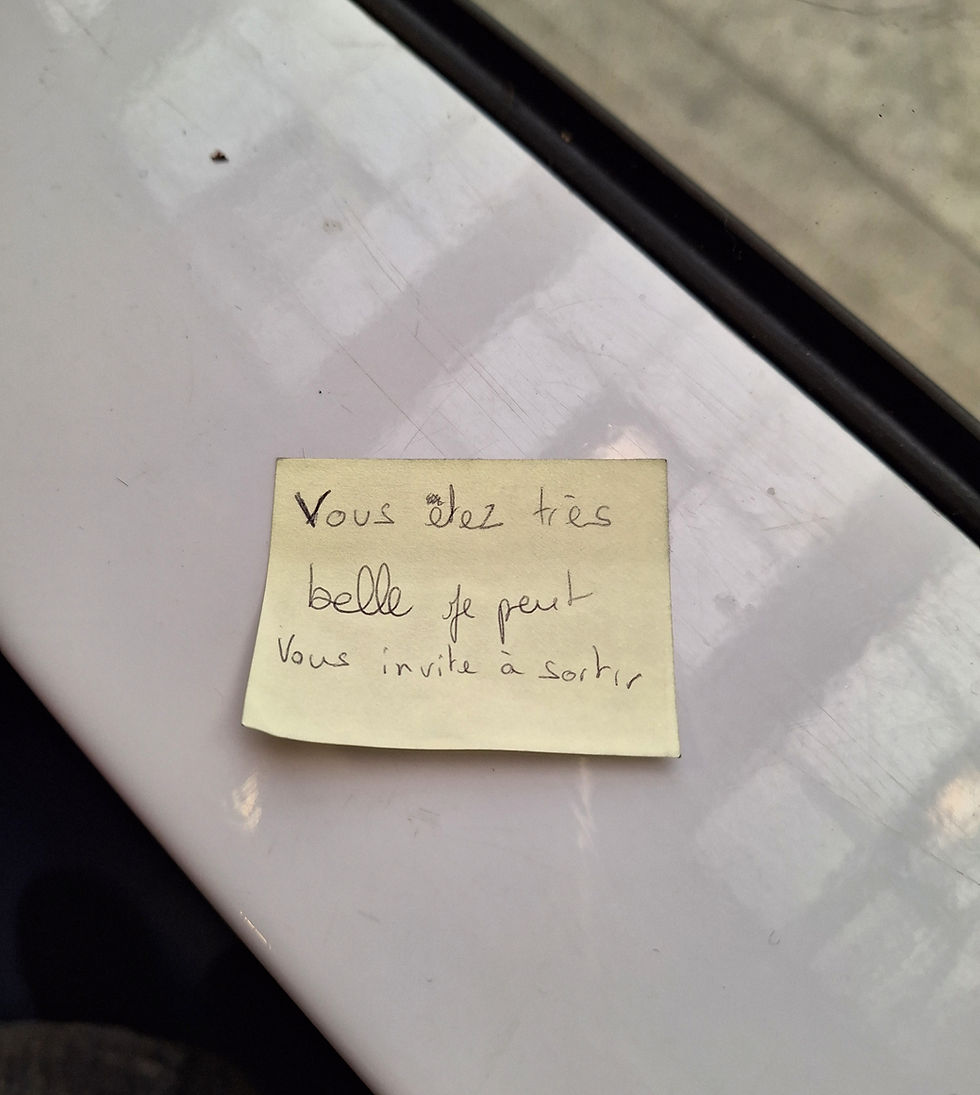 Foto: "Lijepa si, želiš li izaći sa mnom?" Metro, Pariz