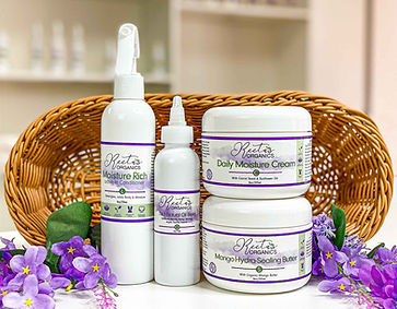 Reeta's Organics LOC method for hair