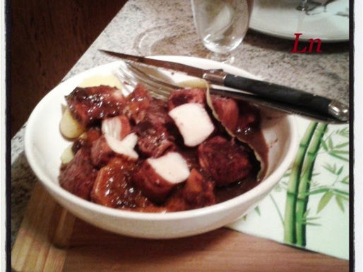 Blancs de seiches en civet