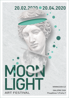MOONLIGHT art festival advert poster
