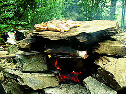 Four et planchas en grès