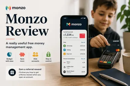 Monzo has become a really useful free money management app. Here's how I use it for saving, budgeting and family finances.