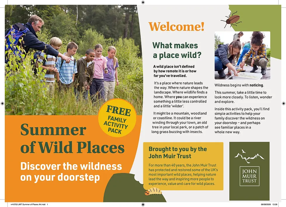 A free summer activity pack can turn a local walk into a nature activity without paying for entry.
