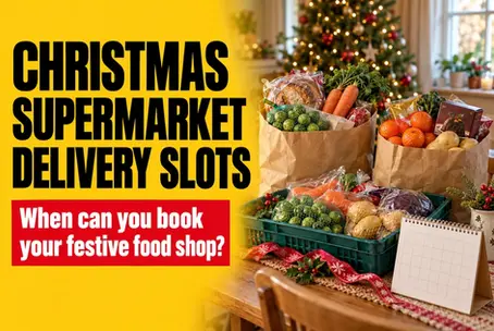 Plan your Christmas food shop with delivery pass rules, minimum spends and order deadlines.