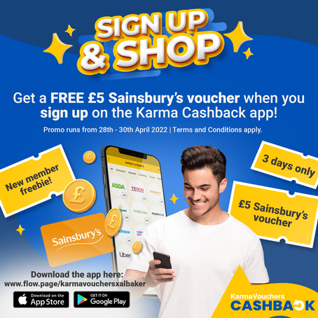 Grab A FREE Sainsbury's Gift Card, 3 Days Only!