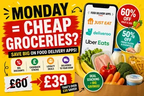 Monday is when food delivery apps offer their biggest discounts. Learn how to stack deals on Just Eat, Deliveroo and Uber Eats with cashback apps and loyalty cards to save serious money on groceries