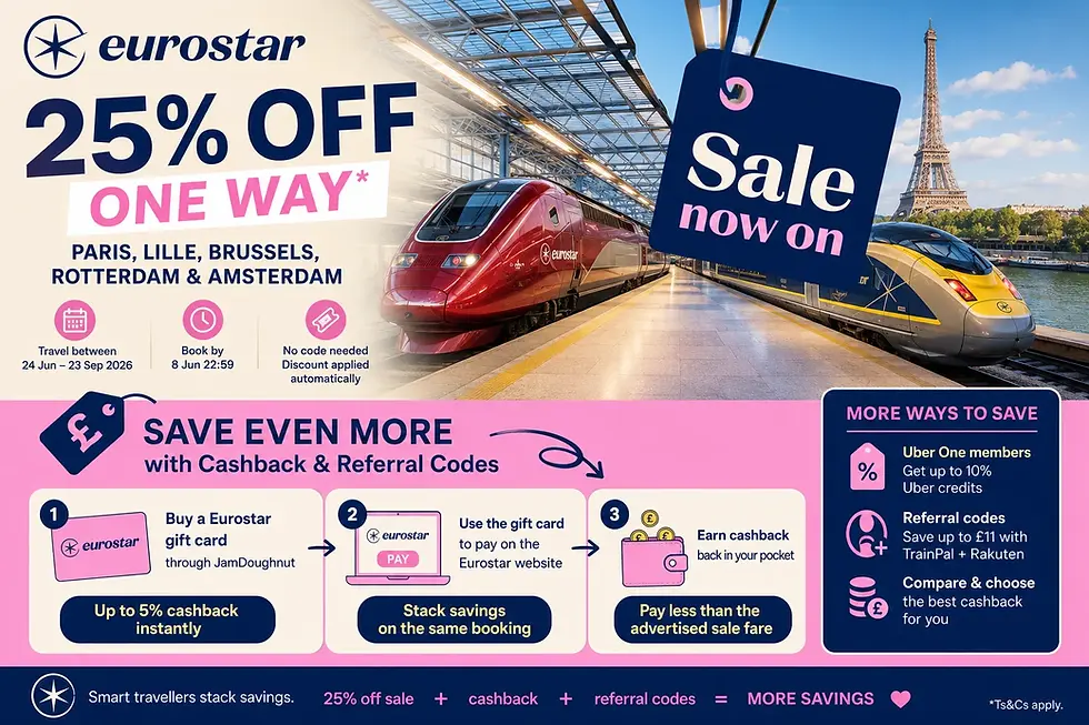 Book cheap UK train tickets in the Great British Rail Sale 2026. Travel from 13th January to 25th March with savings on selected routes.