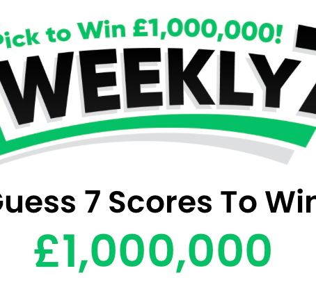 Weekly 7 - £1M Weekly Prize Returns For 2022
