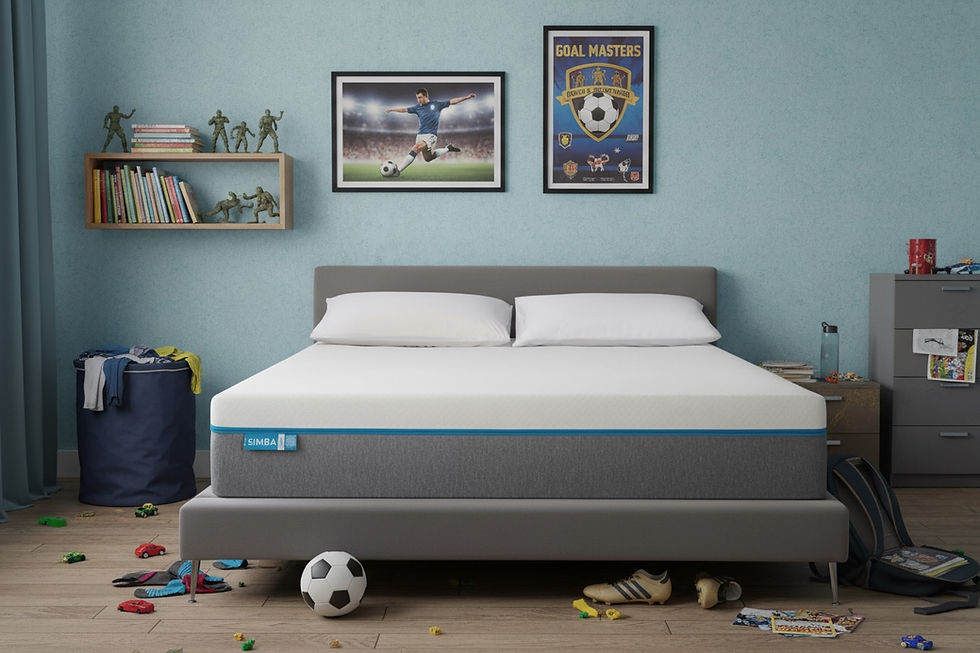 Why We Chose a Simba Hybrid Mattress for Our 8-Year Old Son!