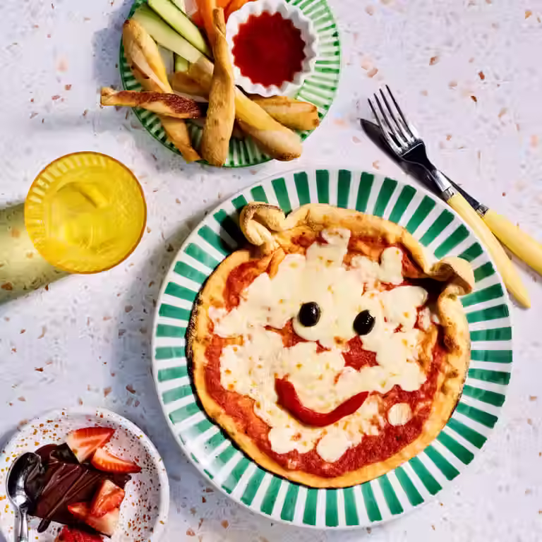 During the Easter holidays, kids can eat for £1 when an adult buys a main meal.