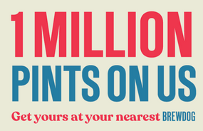 BrewDog's Million Pint Giveaway: A Cold Beer Bonanza This February!