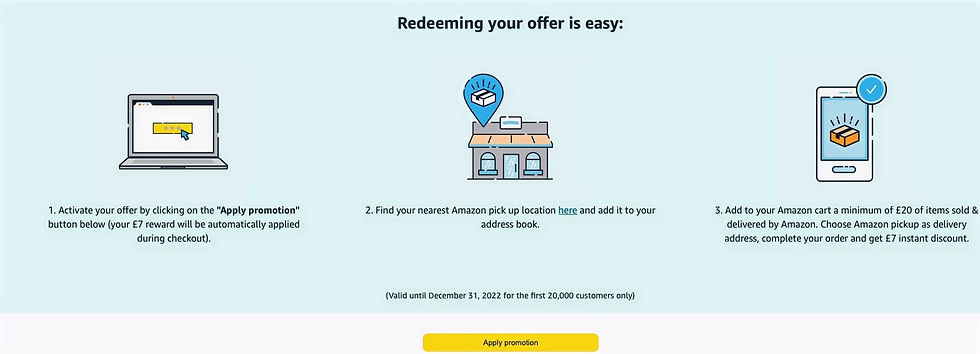 Grab £7 Off A £20 Amazon Order!