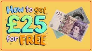How to Earn a £25 Cashback Bonus by Spending Just £60!