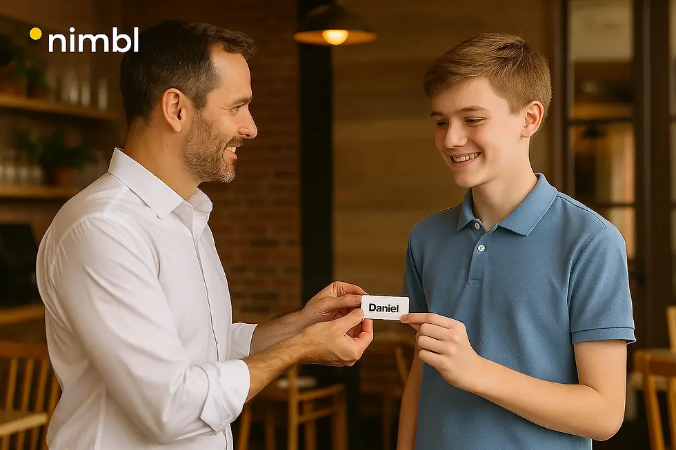 Having a simple CV shows that your teen is serious, organised, and ready to take responsibility. Even if they haven’t had a paid job, they’ve likely got more experience than they think.