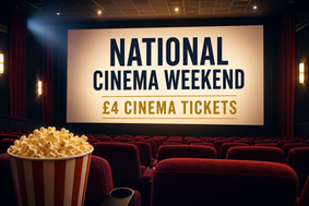 National Cinema Day returns as a two-day weekend, with £4 tickets at more than 500 participating UK cinemas.
